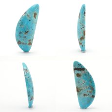 画像2: ペルシアンターコイズ ルース 13.8ct イラン産 【 一点もの 】 ターコイズ Prussian Turquoise トルコ石 12月誕生石 裸石 宝石 天然石 パワーストーン カラーストーン (2)