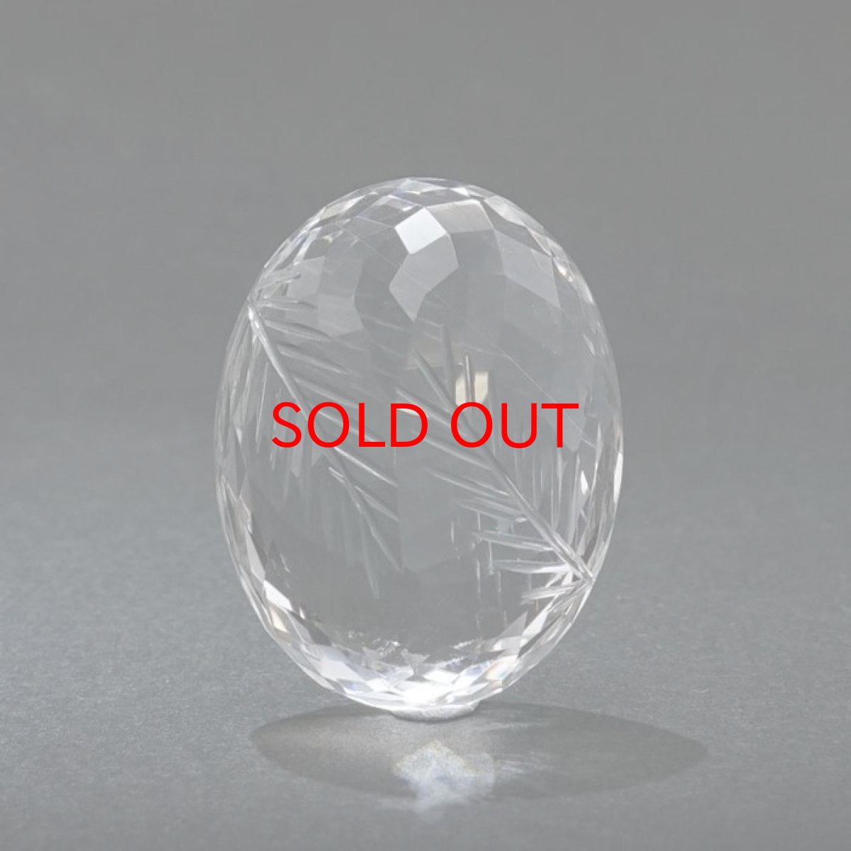 画像3: 【20%OFFセール】 【 一点もの 】 ガネーシュヒマール水晶 手彫り ルース 8.9g ヒマラヤ産 日本製 Ganesh Himal Quartz 彫り物 稀少石 浄化 天然石 パワーストーン カラーストーン (3)