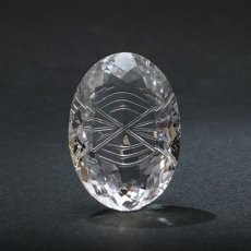 画像2: 【 一点もの 】 ガネーシュヒマール水晶 手彫り ルース 8.4g ヒマラヤ産 日本製 Ganesh Himal Quartz 彫り物 稀少石 浄化 天然石 パワーストーン カラーストーン (2)