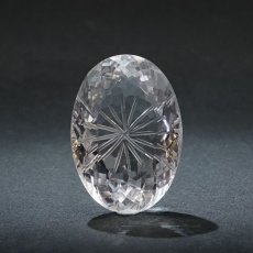 画像2: 【 一点もの 】 ガネーシュヒマール水晶 手彫り ルース 8.0g ヒマラヤ産 日本製 Ganesh Himal Quartz 彫り物 稀少石 浄化 天然石 パワーストーン カラーストーン (2)