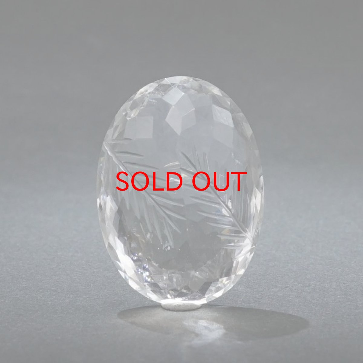 画像3: 【 一点もの 】 ガネーシュヒマール水晶 手彫り ルース 7.4g ヒマラヤ産 日本製 Ganesh Himal Quartz 彫り物 稀少石 浄化 天然石 パワーストーン カラーストーン (3)