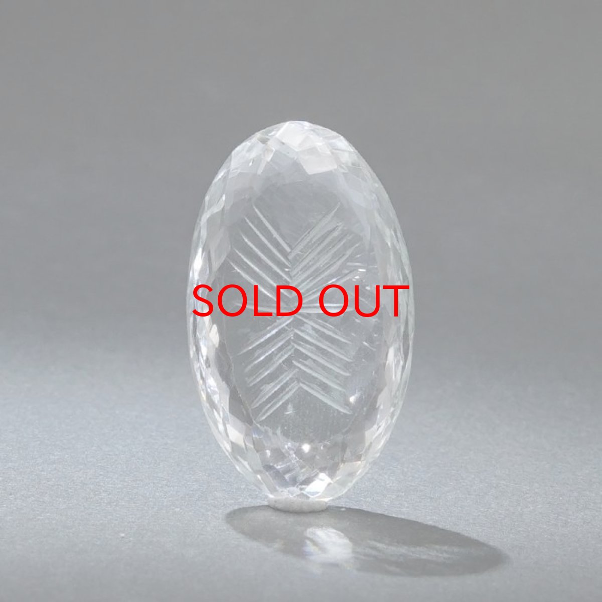 画像3: 【 一点もの 】 ガネーシュヒマール水晶 手彫り ルース 6.8g ヒマラヤ産 日本製 Ganesh Himal Quartz 彫り物 稀少石 浄化 天然石 パワーストーン カラーストーン (3)