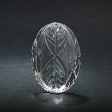 画像3: 【 一点もの 】 ガネーシュヒマール水晶 手彫り ルース 10.4g ヒマラヤ産 日本製 Ganesh Himal Quartz 彫り物 稀少石 浄化 天然石 パワーストーン カラーストーン (3)