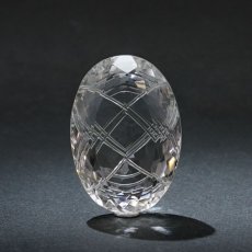 画像2: 【 一点もの 】 ガネーシュヒマール水晶 手彫り ルース 7.8g ヒマラヤ産 日本製 Ganesh Himal Quartz 彫り物 稀少石 浄化 天然石 パワーストーン カラーストーン (2)