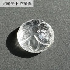 画像5: 【 一点もの 】 ガネーシュヒマール水晶 手彫り ルース 8.6g ヒマラヤ産 日本製 Ganesh Himal Quartz 彫り物 稀少石 浄化 天然石 パワーストーン カラーストーン (5)