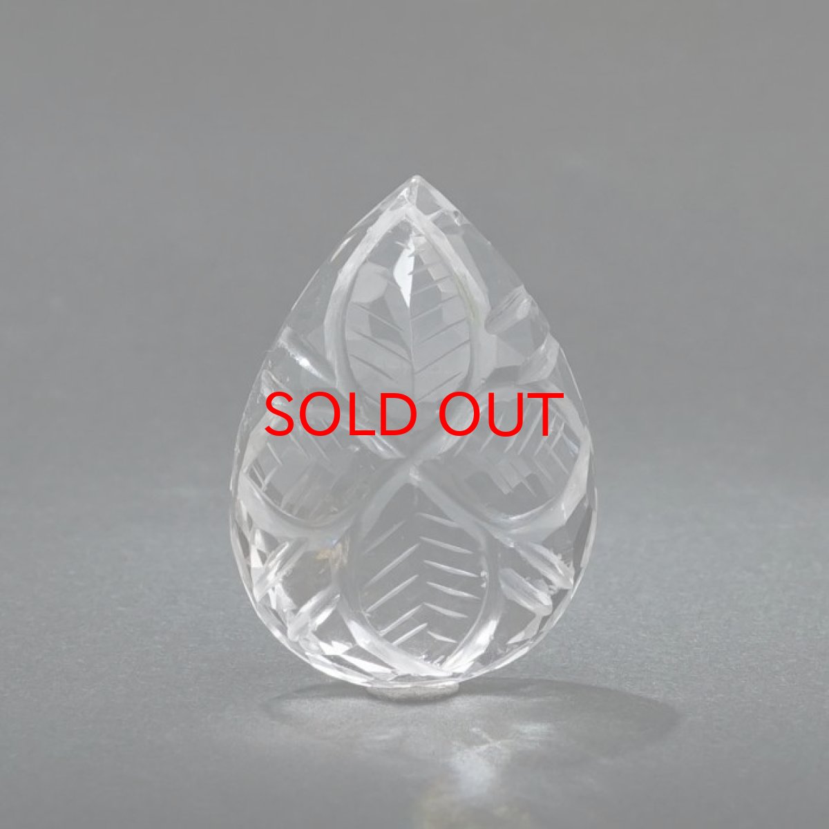 画像3: 【 一点もの 】 ガネーシュヒマール水晶 手彫り ルース 11.0g ヒマラヤ産 日本製 Ganesh Himal Quartz 彫り物 稀少石 浄化 天然石 パワーストーン カラーストーン (3)