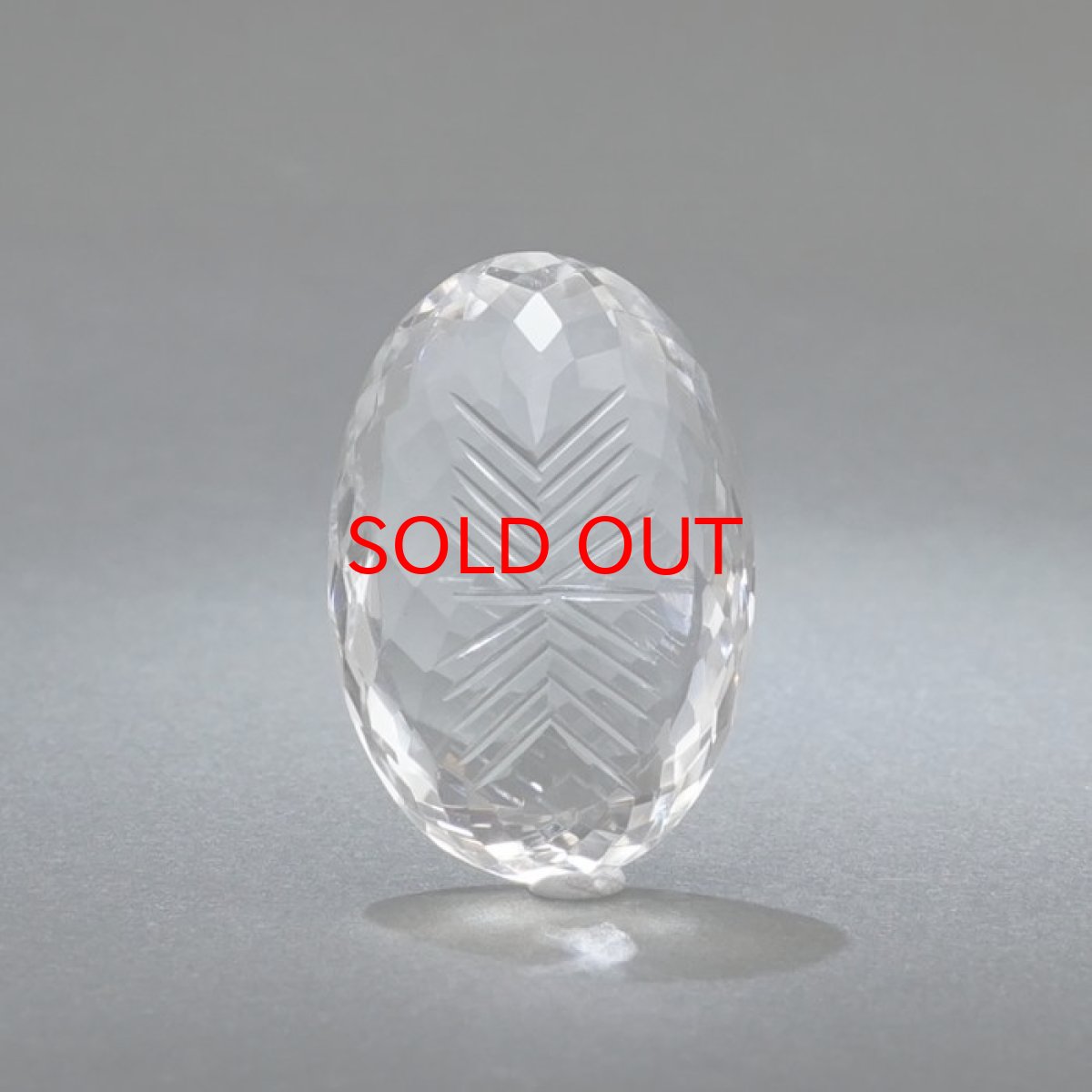 画像3: 【 一点もの 】 ガネーシュヒマール水晶 手彫り ルース 6.73g ヒマラヤ産 日本製 Ganesh Himal Quartz 彫り物 稀少石 浄化 天然石 パワーストーン カラーストーン (3)