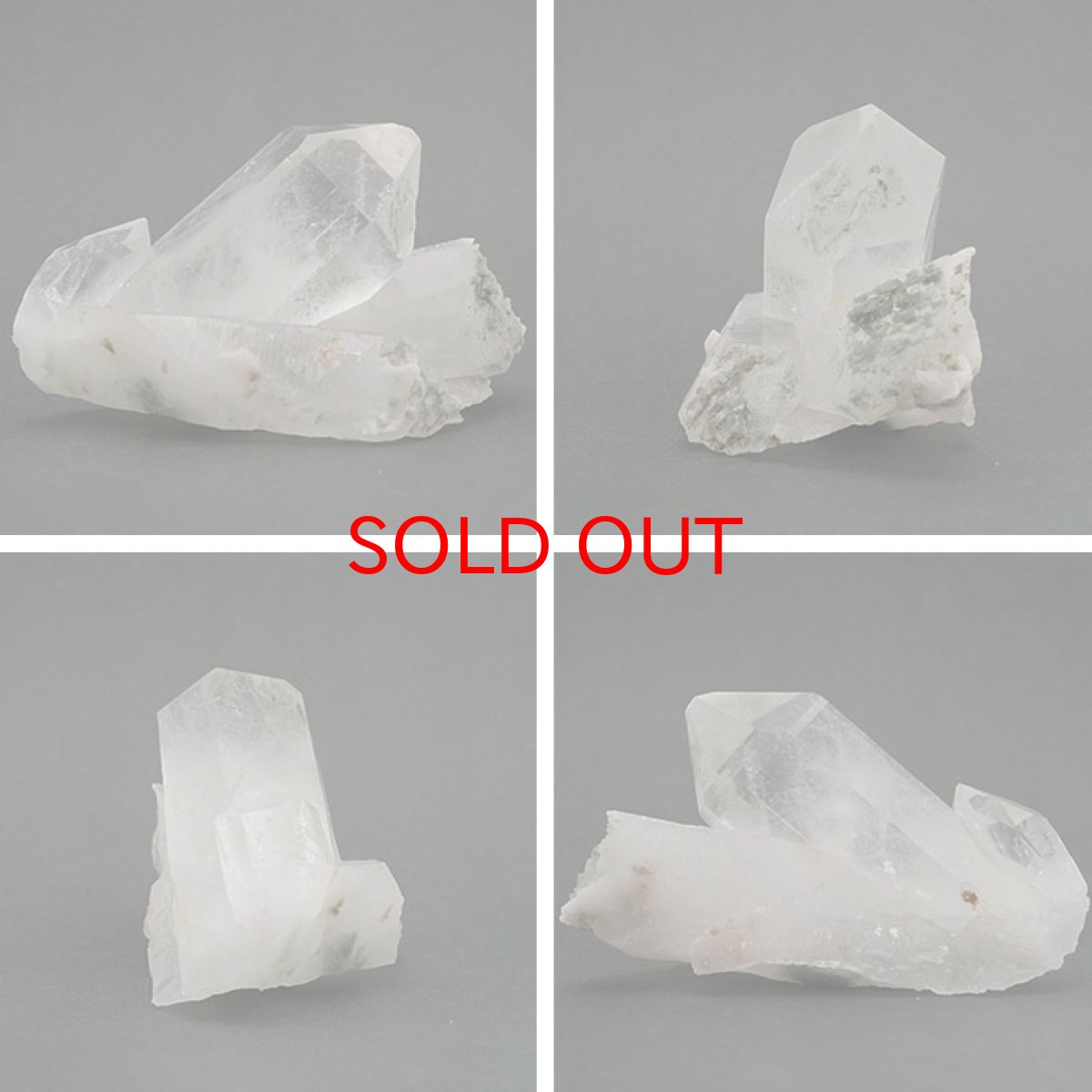 画像2: 【一点もの】マニハール水晶 ヒマラヤ 原石 インド産 265g 水晶 天然石 パワーストーン カラーストーン (2)