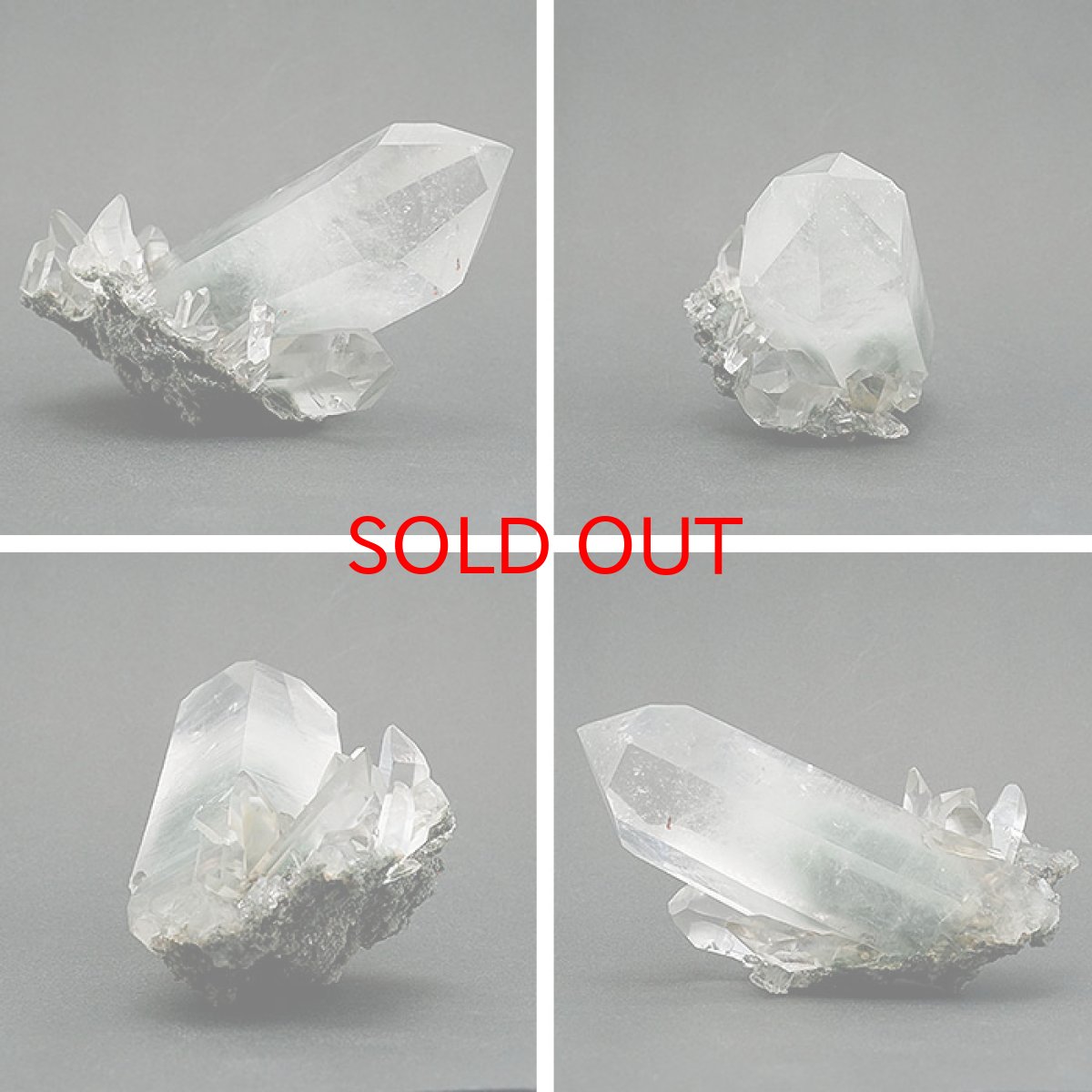 画像2: 【一点もの】マニハール水晶 ヒマラヤ 原石 インド産 211g 水晶 天然石 パワーストーン カラーストーン (2)