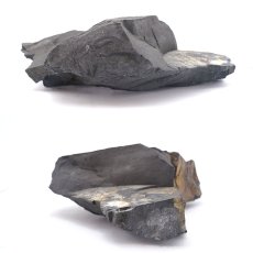 画像3: 【一点もの】シュンガイト 原石 ロシア産 1280 炭素鋼物 天然石 パワーストーン カラーストーン　炭素分子 瞑想 (3)