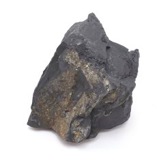 画像2: 【一点もの】シュンガイト 原石 ロシア産 818g 炭素鋼物 天然石 パワーストーン カラーストーン　炭素分子 瞑想 (2)