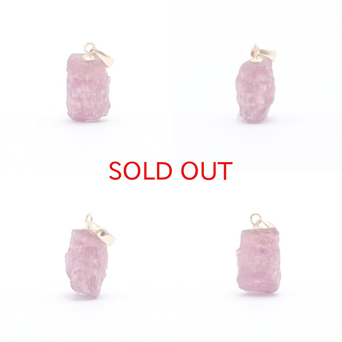 画像2: 1点もの ピンクトルマリン 原石 ラフ原石  ピンクトルマリントップ  ブラジル産 ペンダントトップ K18 ゴールド 天然石  パワーストーン 【送料無料】 カラーストーン (2)