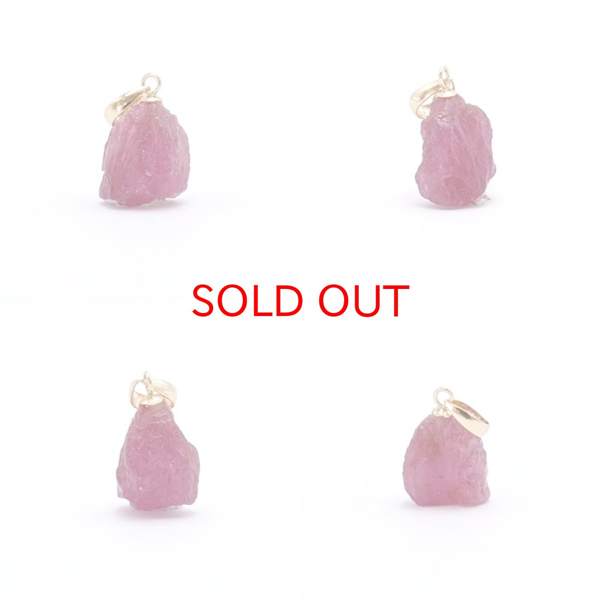 画像2: 1点もの ピンクトルマリン 原石 ラフ原石  ピンクトルマリントップ  ブラジル産 ペンダントトップ K18 ゴールド 天然石  パワーストーン 【送料無料】 カラーストーン (2)