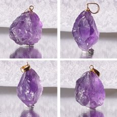 画像2: 【 一点もの 】ウルグアイ産 アメジスト 原石TOP ペンダントトップ アクセサリー ハイクオリティー amethyst レア クラスター 浄化 風水 天然石 パワーストーン カラーストーン (2)