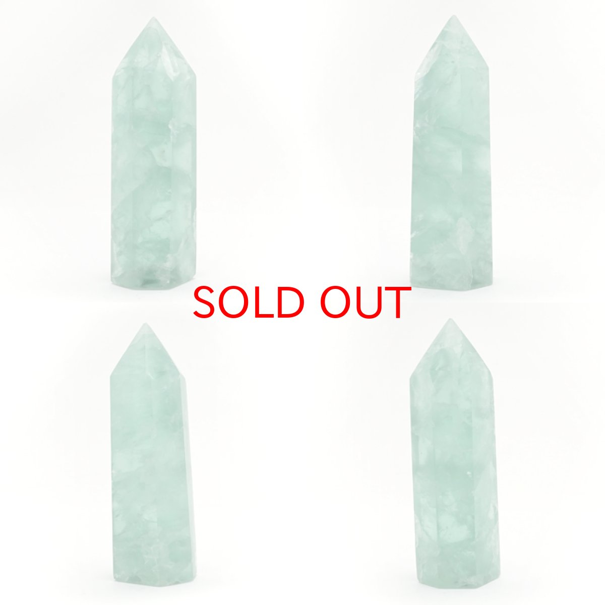 画像2: フローライト ポイント 原石 六角柱  中国産 螢石 ほたるいし Fluorite【 一点もの 】浄化 空間 リフレッシュ パワーチャージ ポイント 天然石 パワーストーン カラーストーン (2)