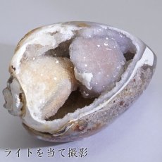 画像7: シェルアゲート インド産  化石 置物 【 一点物 】 agate  貝 シェル 希少 コレクション 瑪瑙 めのう ジオード 金運 財運 浄化 置き物 浄化 飾り お守り 天然石 パワーストーン カラーストーン (7)