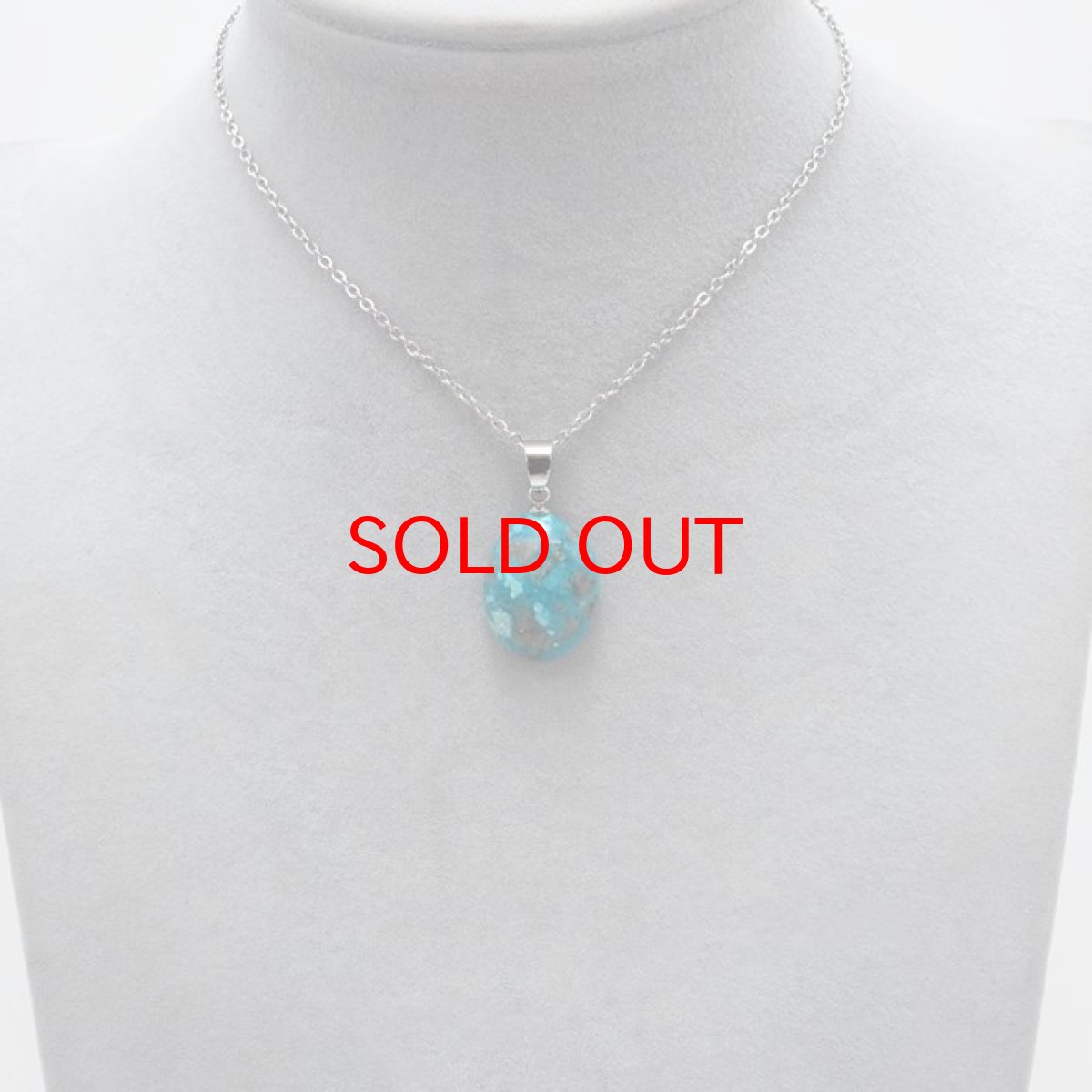 画像5: ペルシアンターコイズ ペンダントトップ イラン産 【 一点もの 】 ターコイズ Prussian Turquoise トルコ石 12月誕生石 ペンダント ネックレス トップ 天然石 パワーストーン (5)