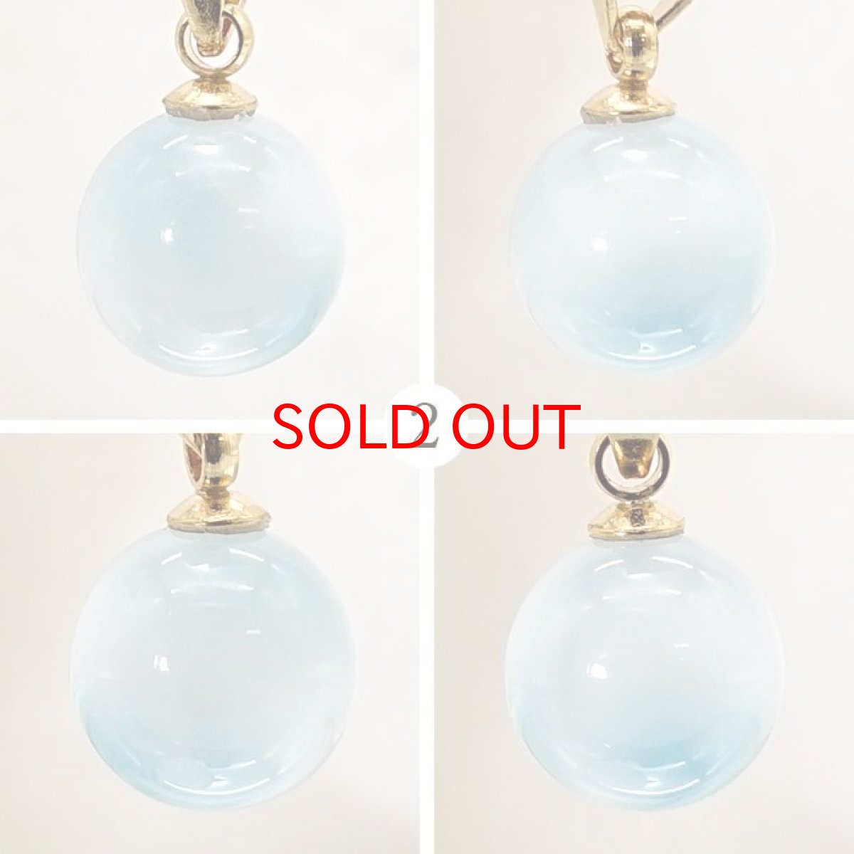 画像3: 【 一点もの 】 ラリマー ペンダントトップ ドミニカ産 日本製 Larimar ブルー・ペクトライト ネックレス お守り 浄化 天然石 パワーストーン カラーストーン (3)