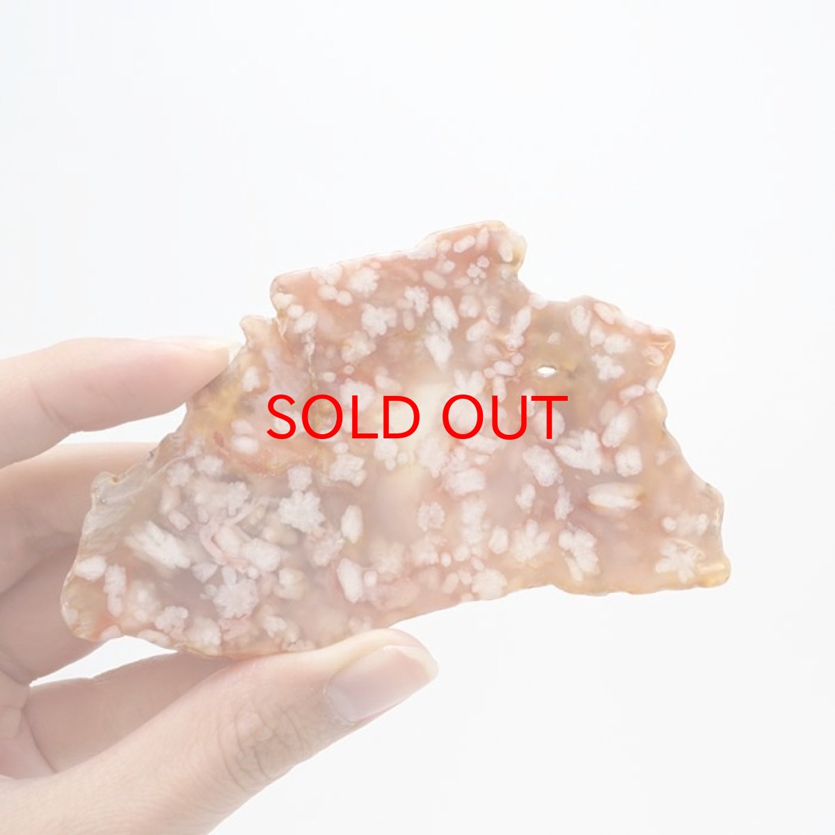 画像3: 【20%OFFセール】 チェリーブロッサム アゲート プレート  Agate マダガスカル産 【 一点もの 】 天然石プレート 風水 開運アイテム インテリア 金運 財運 置き物 アクセサリー置き 天然石 お守り 浄化 撮影小道具 ディスプレイ 小物 カラーストーン (3)