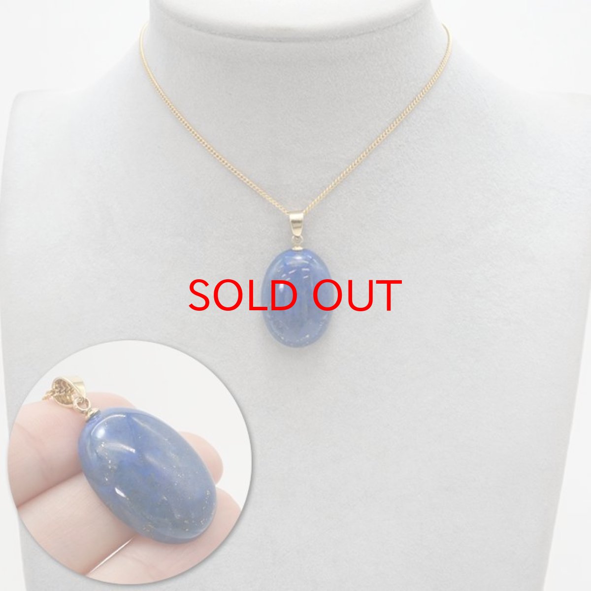 画像7: 【 一点もの 】 ラピスラズリ ペンダントトップ アフガニスタン産 日本製 Lapis lazuli 9月 12月 誕生石 ネックレス お守り 浄化 送料無料 天然石 パワーストーン カラーストーン (7)