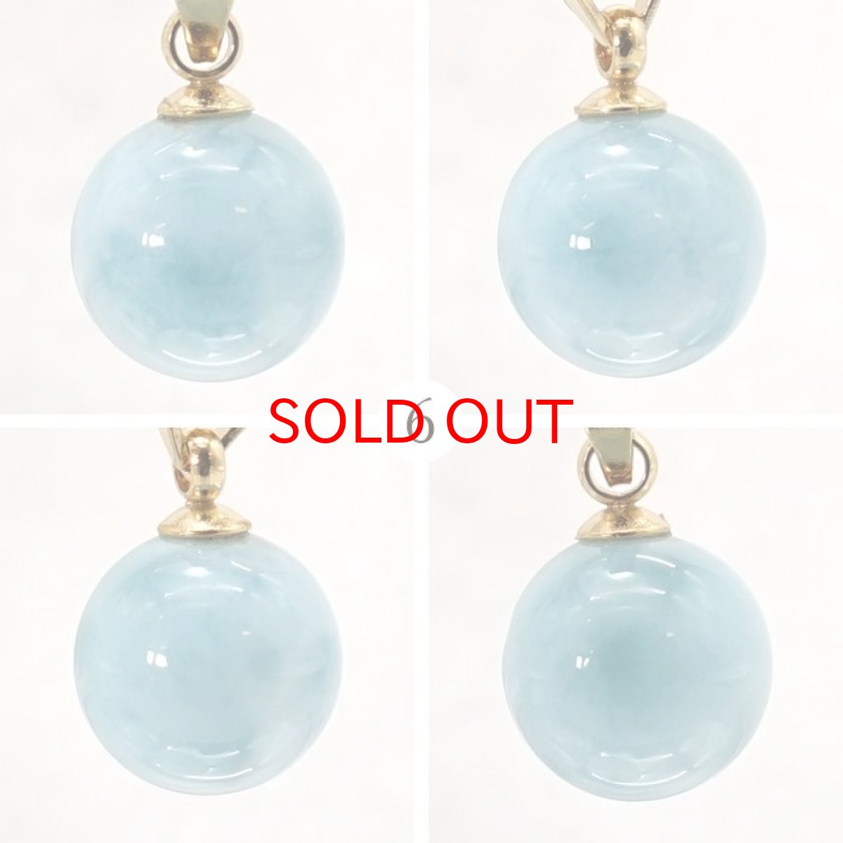 画像7: 【 一点もの 】 ラリマー ペンダントトップ ドミニカ産 日本製 Larimar ブルー・ペクトライト ネックレス お守り 浄化 天然石 パワーストーン カラーストーン (7)