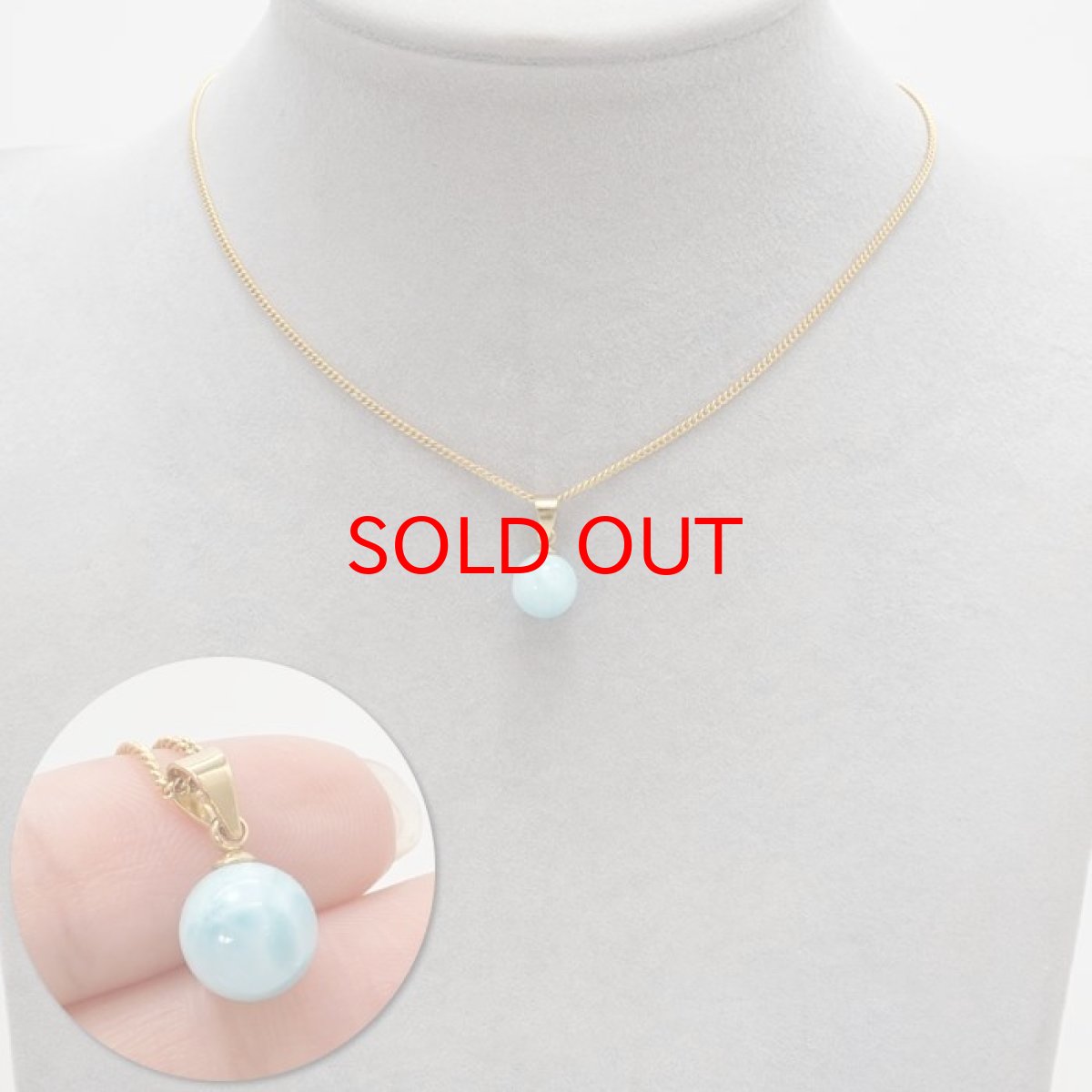 画像12: 【 一点もの 】 ラリマー ペンダントトップ ドミニカ産 日本製 Larimar ブルー・ペクトライト ネックレス お守り 浄化 天然石 パワーストーン カラーストーン (12)