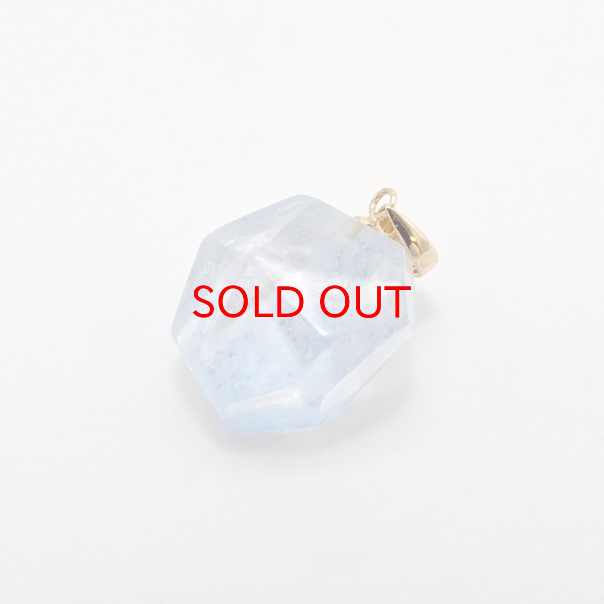 画像3: デュモルチェライトインクォーツ ペンダントトップ K18 ブラジル産 【 一点もの 】 青色 紫青色 ブルーガーデンクォーツ 水晶 日本製 原石 ペンダント ネックレス トップ 天然石 パワーストーン カラーストーン (3)