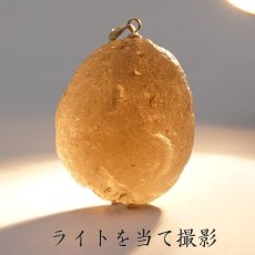 画像3: 【 一点物 】 コロンビアナイト ペンダントトップ K18 コロンビア産 日本製 自社製 Colombianites 天然ガラス 超希少原石 ネックレス お守り 天然石 パワーストーン カラーストーン (3)