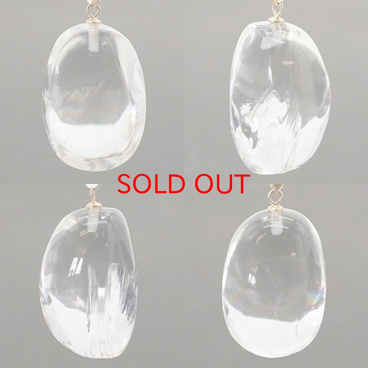 画像2: 【一点もの】 レインボークォーツ ペンダントトップ ブラジル産 日本製 Rainbow Quartz ネックレス お守り 浄化 送料無料 天然石 パワーストーン カラーストーン (2)