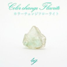 画像1: カラーチェンジフローライト 原石 コロンビア産 【 1点物 】 Colorchange Fluorite 蛍石 天才の石 裸石 天然石 パワーストーン (1)