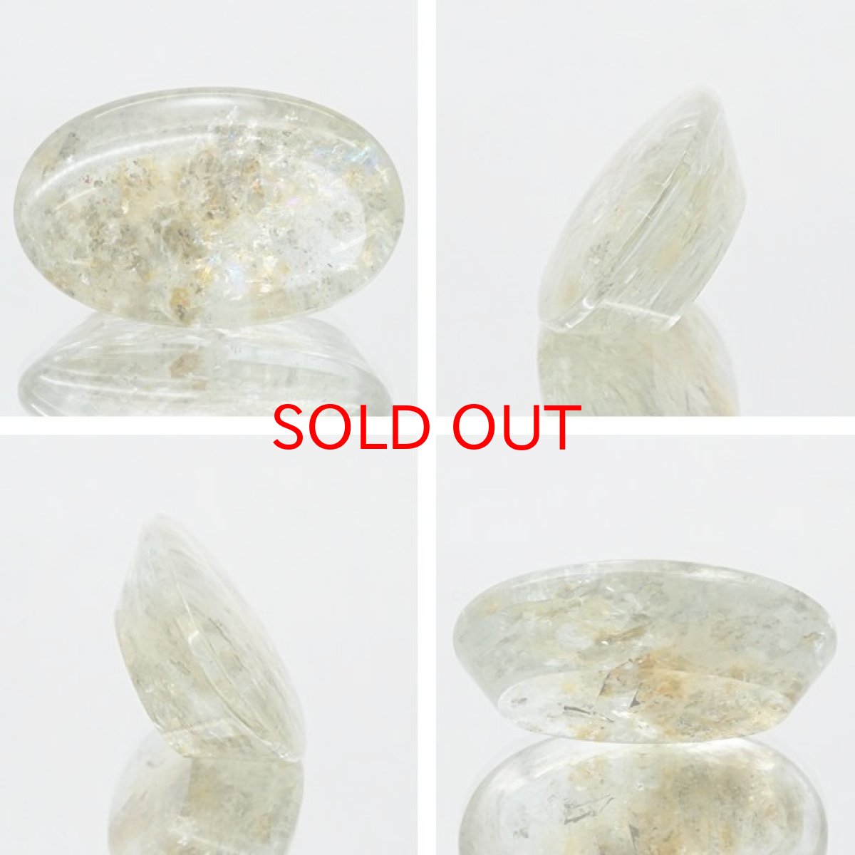 画像2: 【 一点もの 】 レインボーアクアマリン ルース 37.0ct ブラジル産 Rainbow Aquamarine 虹入り アクアマリン 3月 誕生石 希少石 レア 天然石 パワーストーン カラーストーン (2)