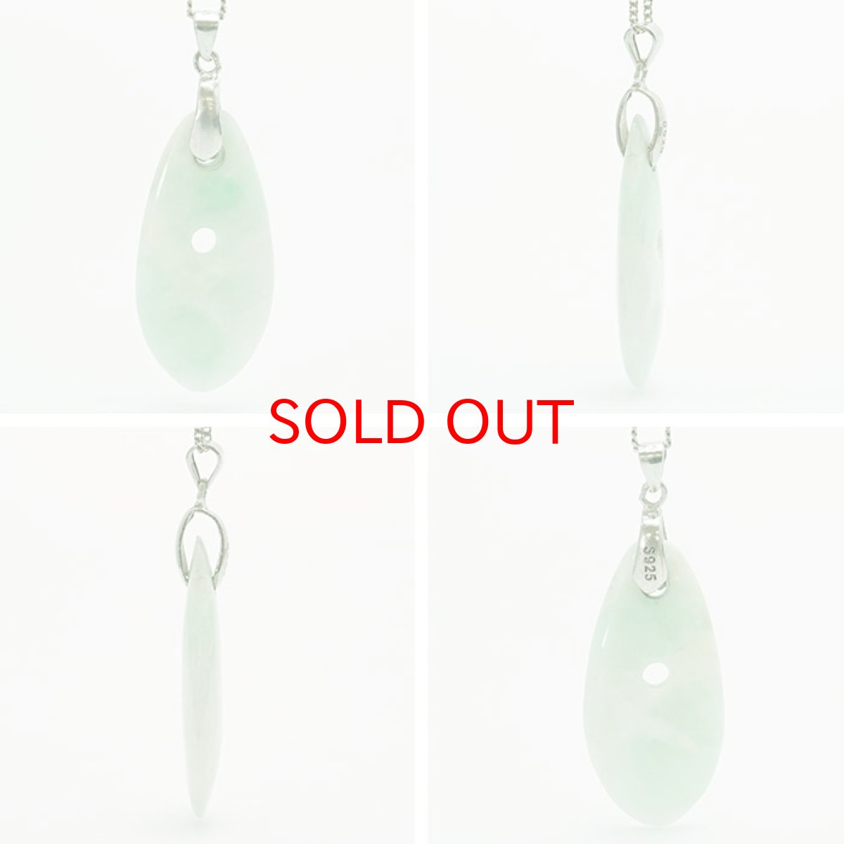 画像2: 【 一点物 】糸魚川翡翠ペンダントトップ SV925 日本銘石 国石 新潟県産 Jade 「 日本製 】 自社製 ひすい ヒスイ ジェダイド 5月誕生石 パワーストーン 天然石  お守り 浄化 カラーストーン　シルバー (2)