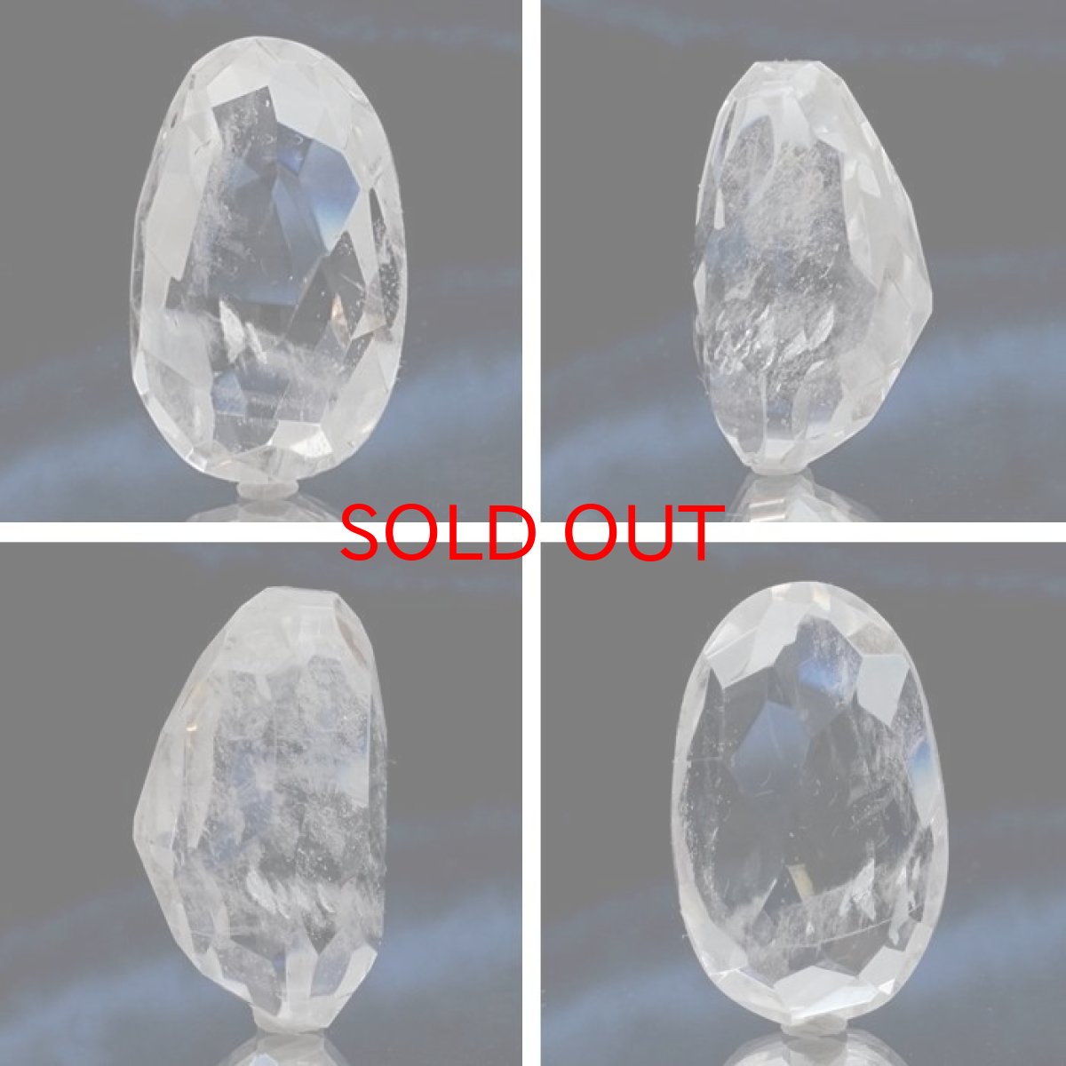 画像2: 山梨黒平水晶 ルース 約25.4ct オーバルカット 【 一点もの 】 山梨県産 稀少価値 裸石 日本銘石 国産水晶 黒平 お守り パワーストーン 天然石 カラーストーン 【正規販売店】 (2)