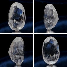 画像2: 山梨黒平水晶 ルース 約25.4ct オーバルカット 【 一点もの 】 山梨県産 稀少価値 裸石 日本銘石 国産水晶 黒平 お守り パワーストーン 天然石 カラーストーン 【正規販売店】 (2)