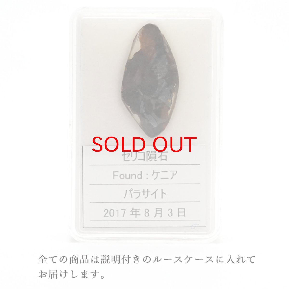 画像10: 【一点物】 セリコ隕石 ケニア産 パラサイト  meteorite Parasite (10)