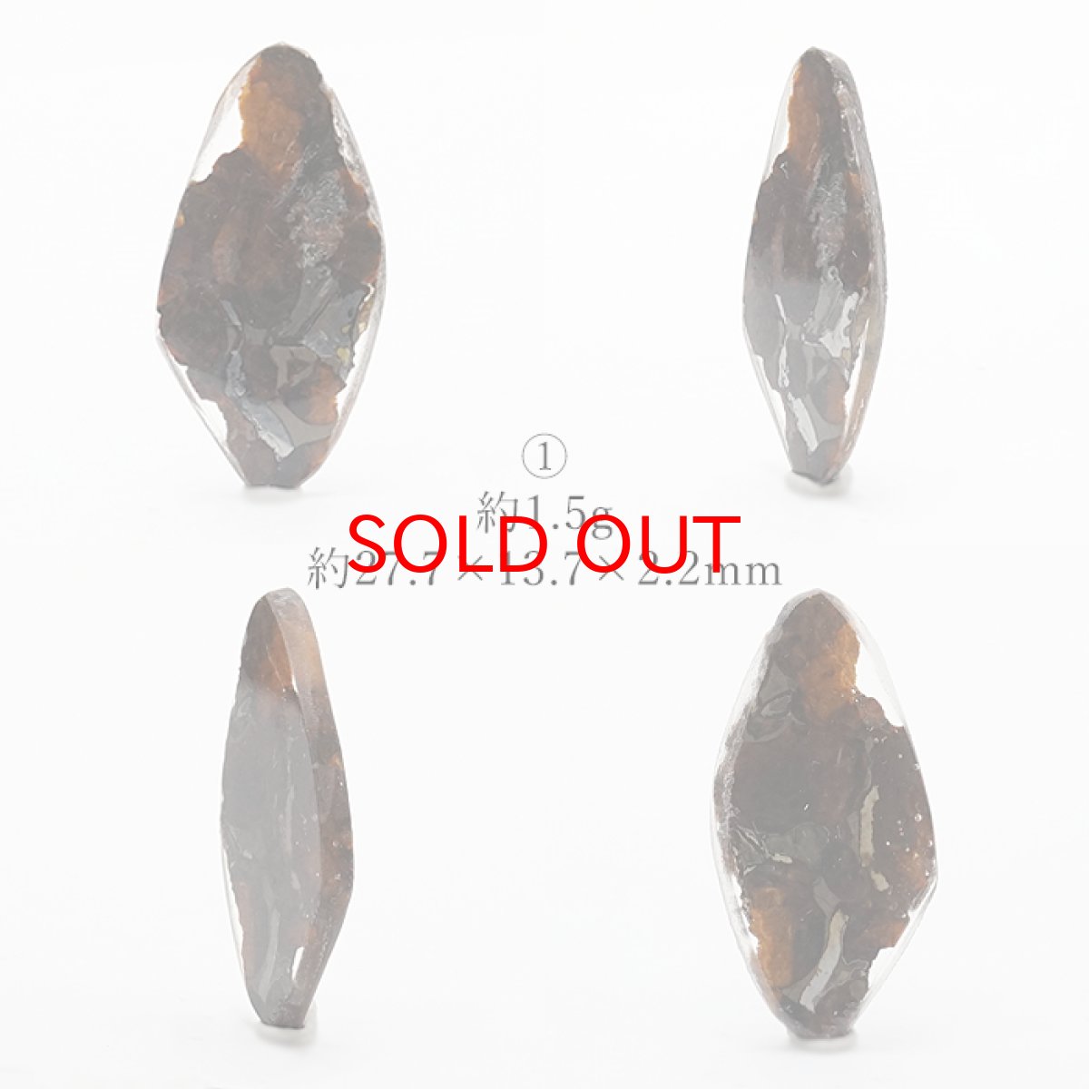 画像2: 【一点物】 セリコ隕石 ケニア産 パラサイト  meteorite Parasite (2)