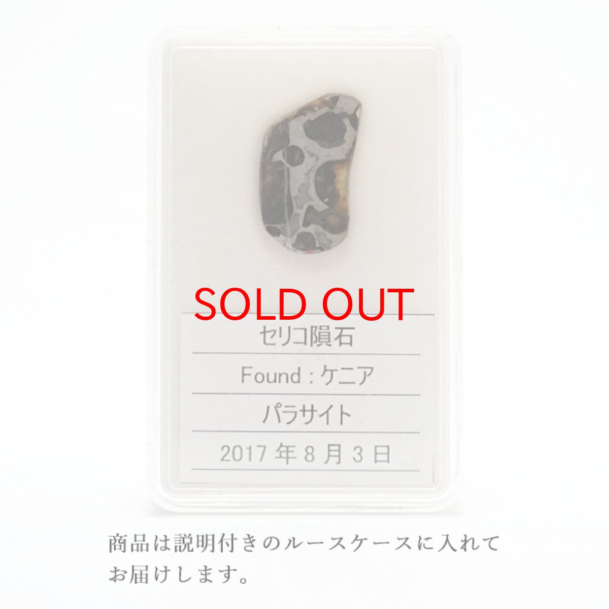 画像3: 【一点物】 セリコ隕石 ケニア産 パラサイト  meteorite Parasite (3)