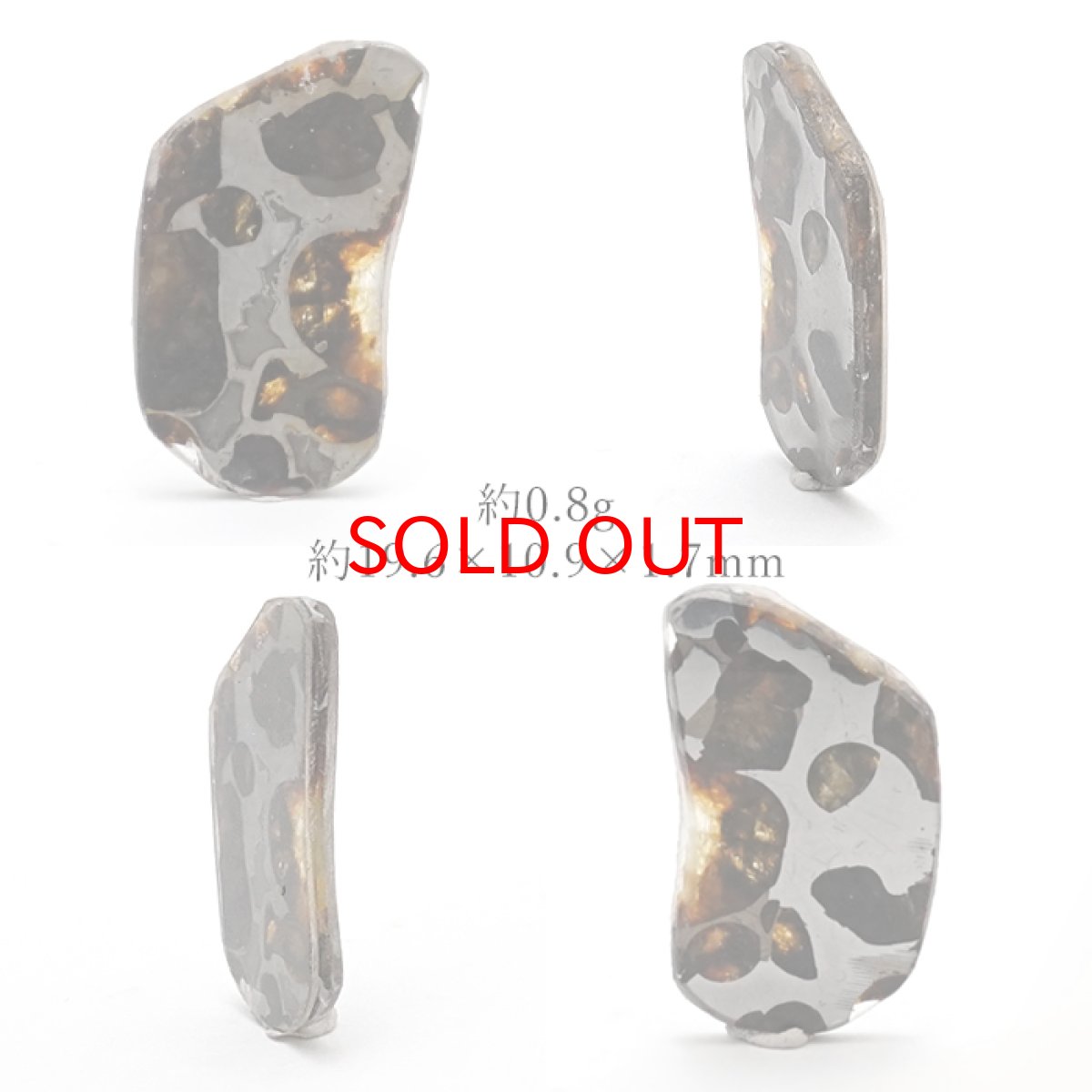 画像2: 【一点物】 セリコ隕石 ケニア産 パラサイト  meteorite Parasite (2)