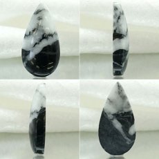 画像2: 【一点物】ホワイトバッファロージャスパー ルース 17.80ct インド産 White Buffalo Jasper 天然石 パワーストーン カラーストーン (2)