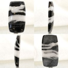 画像2: 【一点物】ホワイトバッファロージャスパー ルース 34.81ct インド産 White Buffalo Jasper 天然石 パワーストーン カラーストーン (2)