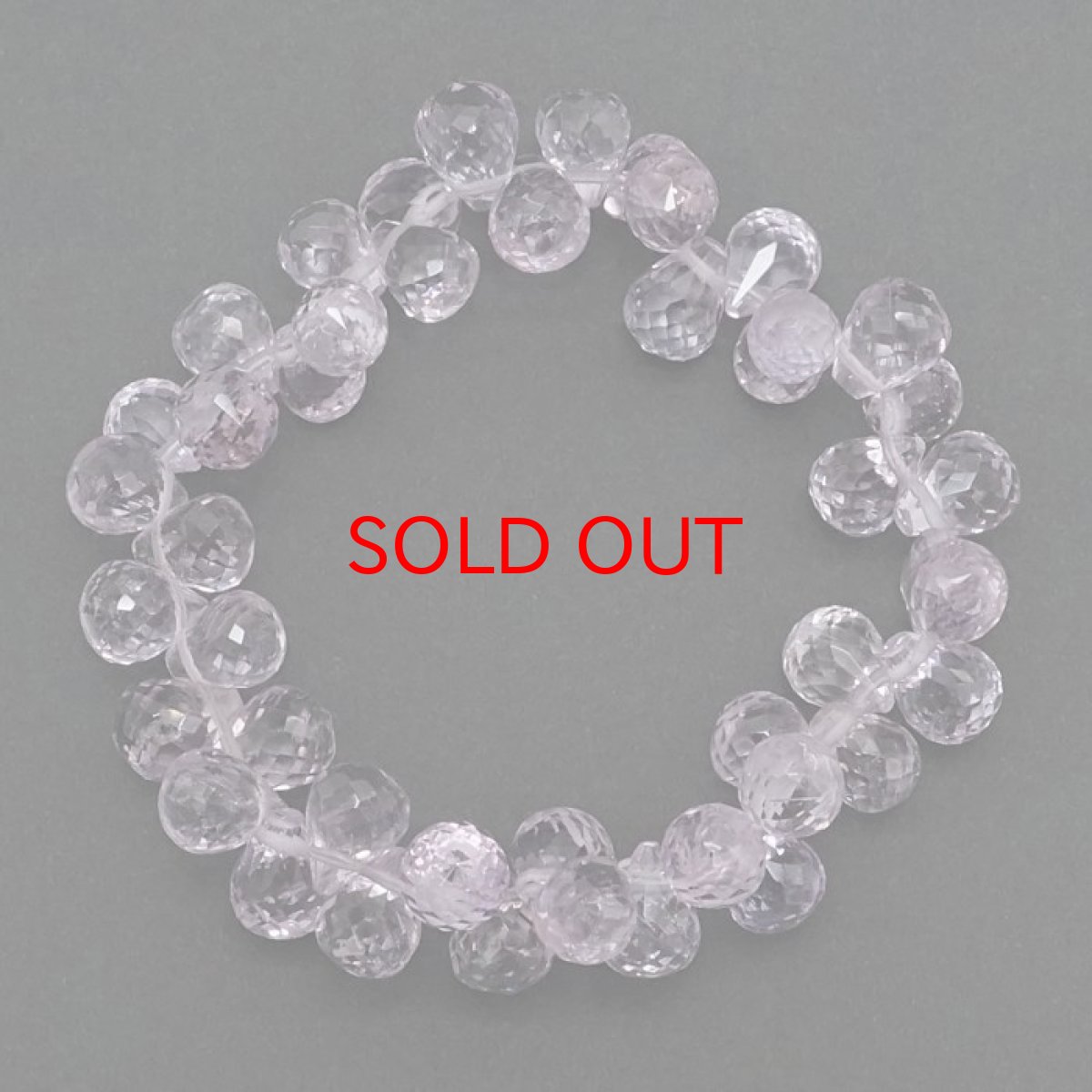 画像3: ラベンダーアメジスト ドロップカット ブレスレット 10mm 2月誕生石 Amethyst 紫水晶 恋愛運 お守り 浄化 天然石 パワーストーン カラーストーン (3)