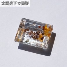 画像3: 【 一点もの 】 マルカジットインクォーツ ルース 11.20ct ブラジル産 marcasite マーカサイトインクォーツ 水晶 マルカジット 裸石 希少石 天然石 パワーストーン カラーストーン (3)