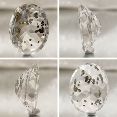 画像2: 【 一点もの 】 マルカジットインクォーツ ルース 14.25ct ブラジル産 marcasite マーカサイトインクォーツ 水晶 マルカジット 裸石 希少石 天然石 パワーストーン カラーストーン (2)