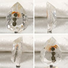 画像2: 【 一点もの 】 マルカジットインクォーツ ルース 67.15ct ブラジル産 marcasite マーカサイトインクォーツ 水晶 マルカジット 裸石 希少石 天然石 パワーストーン カラーストーン (2)