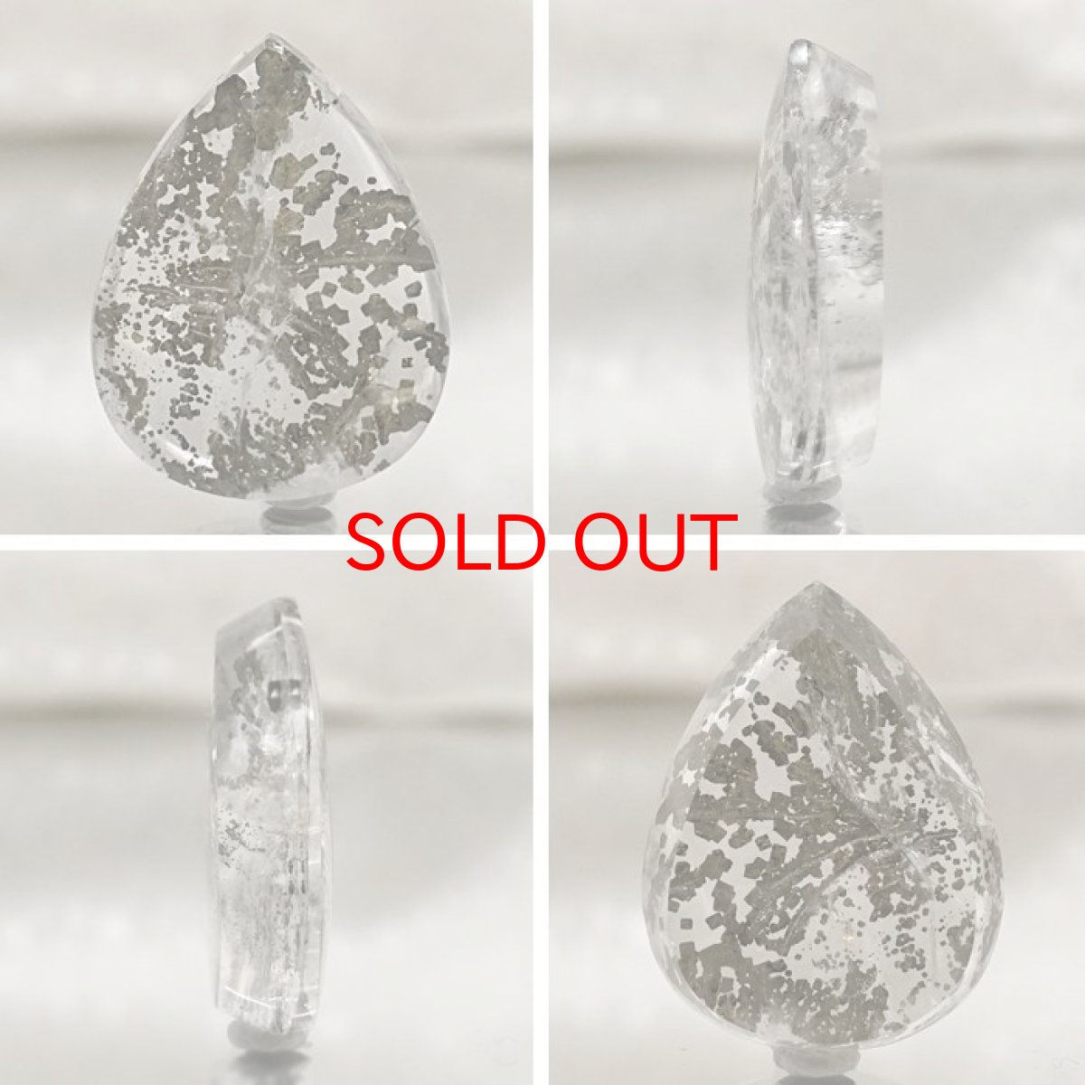 画像2: 【20%OFFセール】 【 一点もの 】 マルカジットインクォーツ ルース 22.30ct ブラジル産 marcasite マーカサイトインクォーツ 水晶 マルカジット 裸石 希少石 天然石 パワーストーン カラーストーン (2)