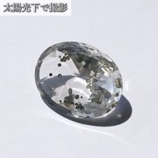 画像3: 【 一点もの 】 マルカジットインクォーツ ルース 14.25ct ブラジル産 marcasite マーカサイトインクォーツ 水晶 マルカジット 裸石 希少石 天然石 パワーストーン カラーストーン (3)