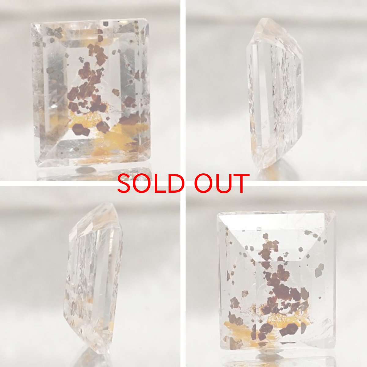 画像2: 【 一点もの 】 マルカジットインクォーツ ルース 11.20ct ブラジル産 marcasite マーカサイトインクォーツ 水晶 マルカジット 裸石 希少石 天然石 パワーストーン カラーストーン (2)