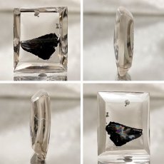 画像2: 【 一点もの 】 マルカジットインクォーツ ルース 15.60ct ブラジル産 marcasite マーカサイトインクォーツ 水晶 マルカジット 裸石 希少石 天然石 パワーストーン カラーストーン (2)