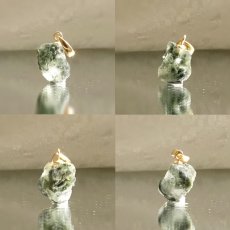 画像2: 《二次鉱床産 ナチュラル原石》 フェナカイト ラフ 原石 ペンダントトップ K18 2.9ct 日本製 【 1点もの 】ロシア産 ラフ原石 Phenakite 希少石 レア  天然石 フェナス石 鉱物 ネックレス 【 送料無料 】パワーストーン 浄化 お守り 天然石 カラーストーン (2)