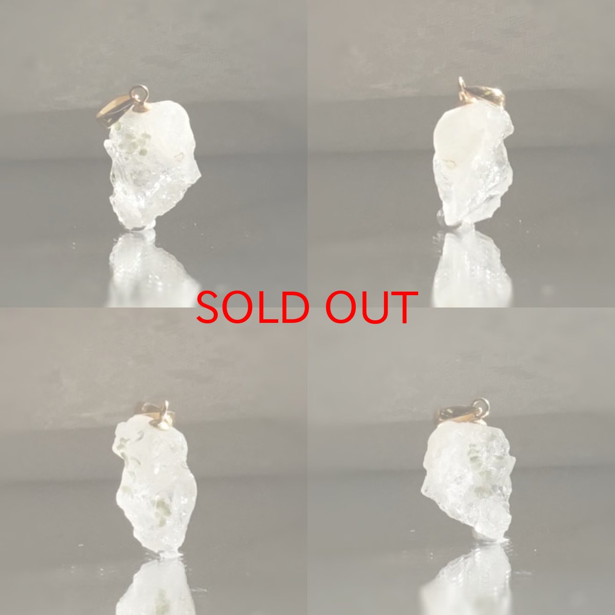 画像2: 《二次鉱床産 ナチュラル原石》 フェナカイト ラフ 原石 ペンダントトップ K18 5.1ct 日本製 【 1点もの 】ロシア産 ラフ原石 Phenakite 希少石 レア  天然石 フェナス石 鉱物 ネックレス 【 送料無料 】パワーストーン 浄化 お守り 天然石 カラーストーン (2)